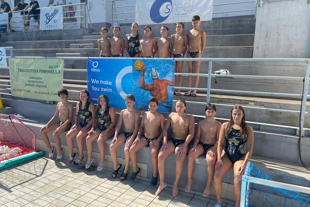 Aliaxis sponsors the Youth Water Polo Teams of Camogli Rari Nantes