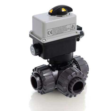 LKDLV/CE 24 V AC/DC - Electrically actuated ball valve DN 10:50