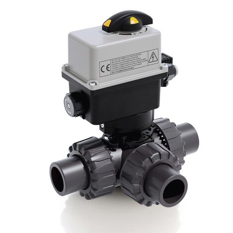 TKDJV/CE 90-240 V AC - Electrically actuated ball valve DN 10:50