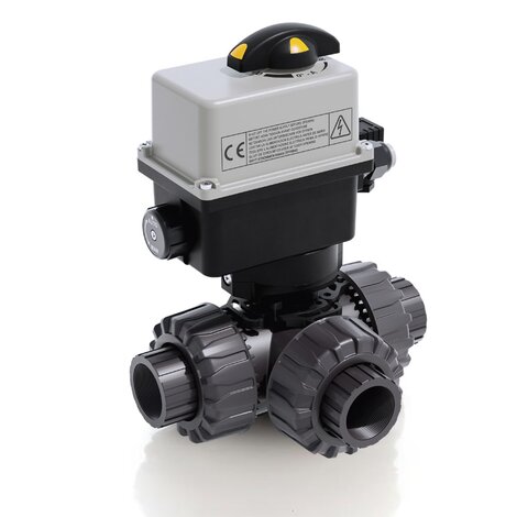 TKDNV/CE 90-240 V AC - Electrically actuated ball valve DN 10:50