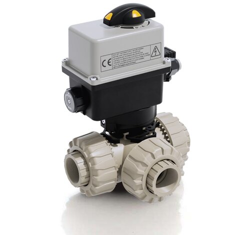 LKDFM/CE 90-240 V AC - Electrically actuated ball valve DN 10:50