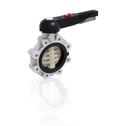 FKOM/LM LUG ISO-DIN - Butterfly valve DN 40:400