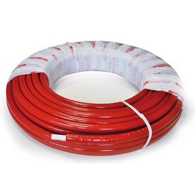 Pipe System Red in coils, toroidal packaging