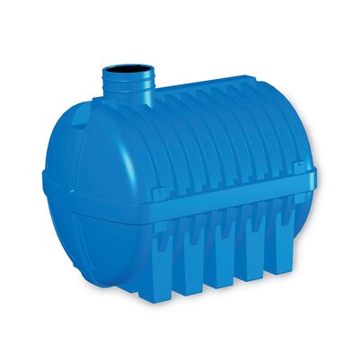 TANK-R, horizontal cylindrical ribbed in-ground container